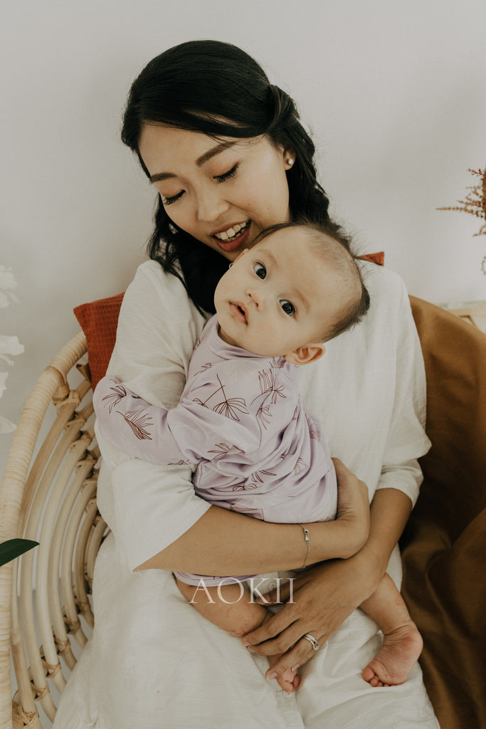 Eco-friendly sustainable swimwear series for babies and children