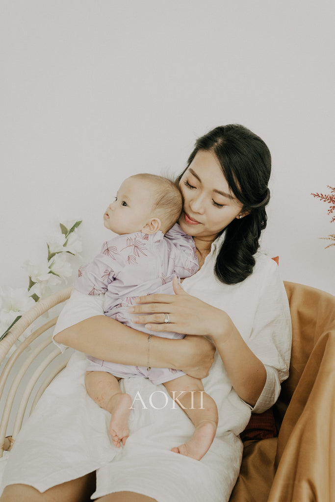 Eco-friendly sustainable swimwear series for babies and children