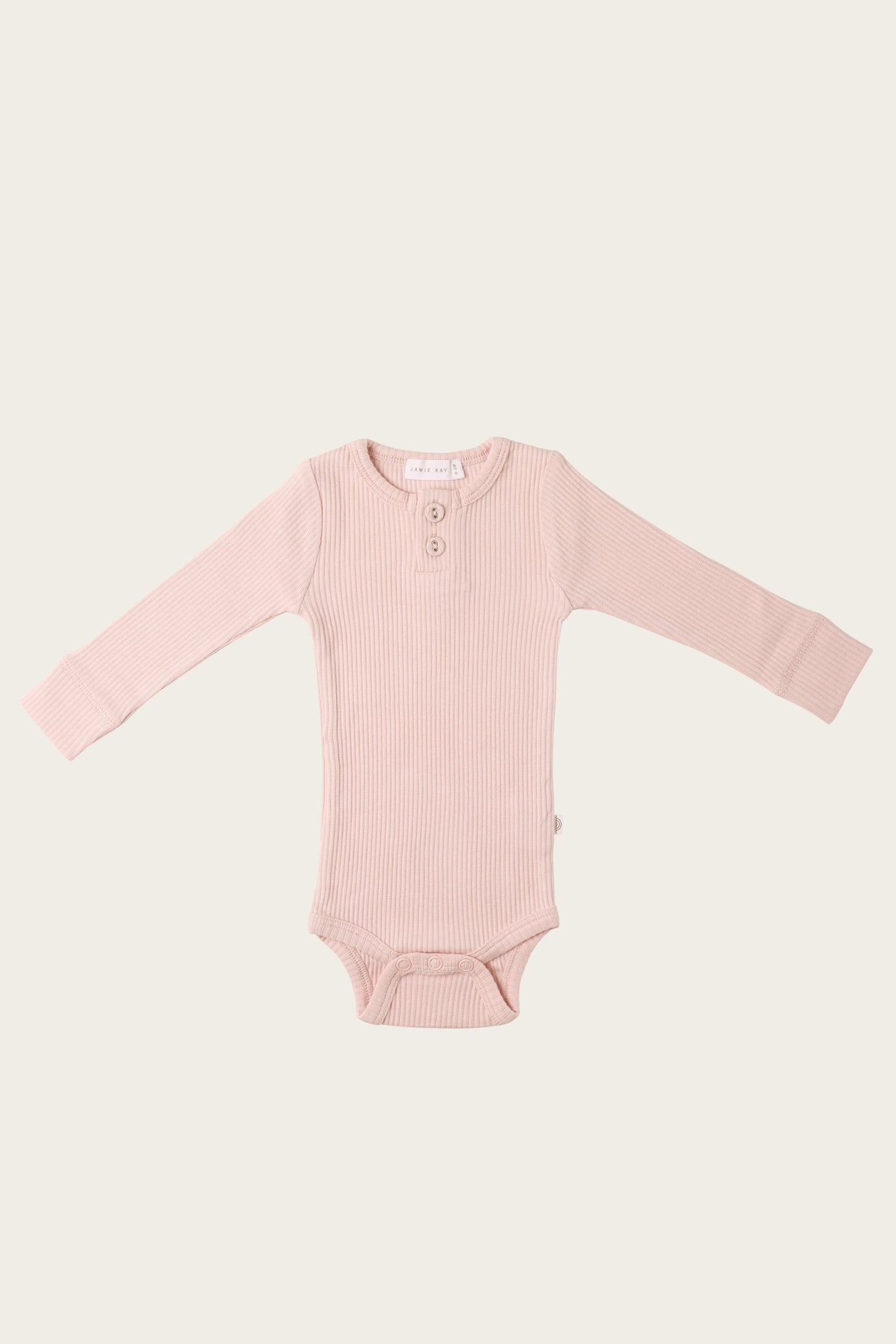 Jamie Kay Organic Essential Bodysuit in Rosebloom