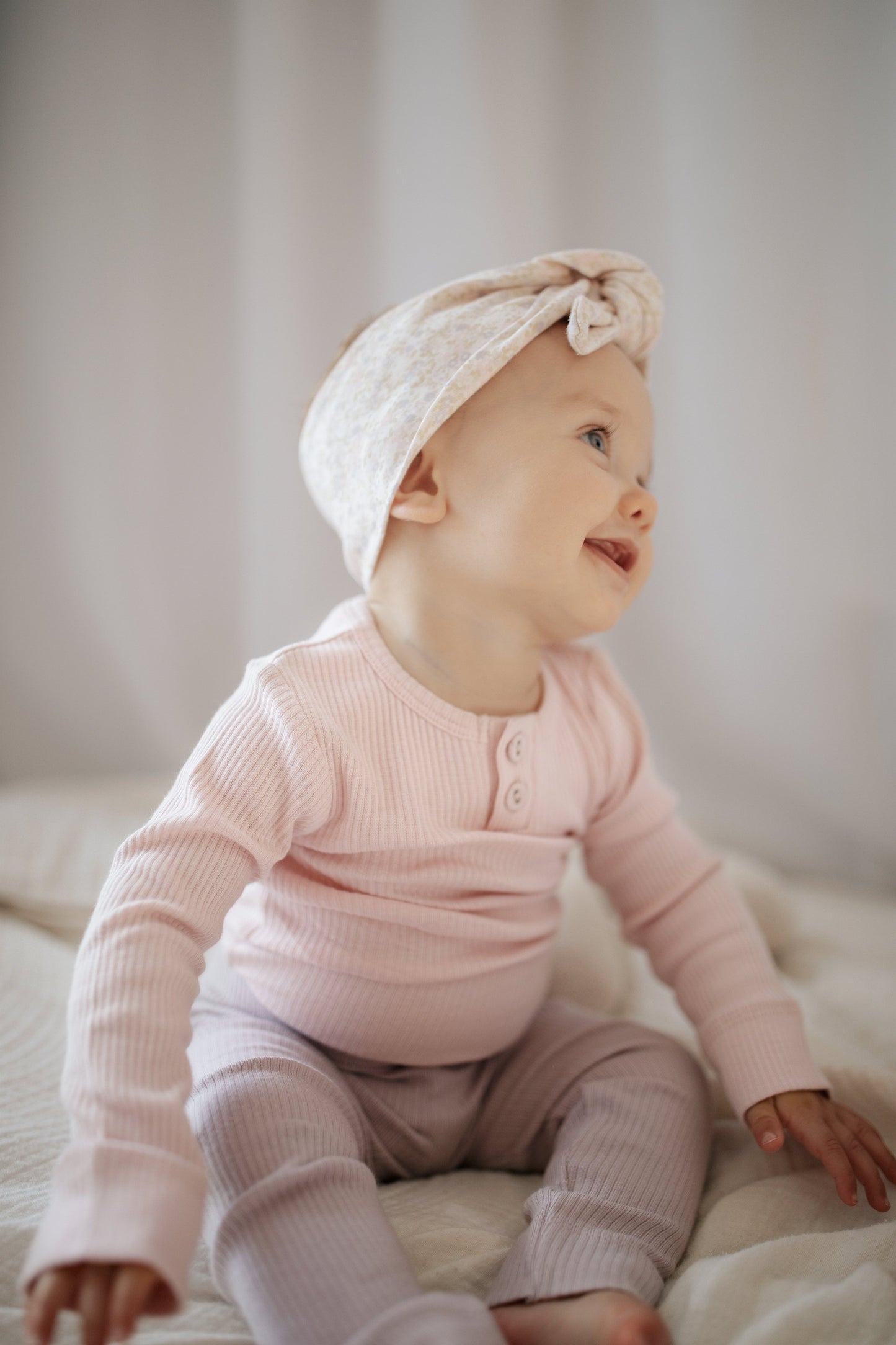 Jamie Kay Organic Essential Bodysuit in Rosebloom