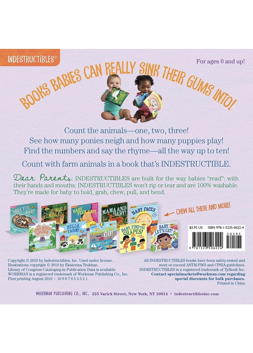 Indestructibles: Baby, Let's Count! (Paperback)