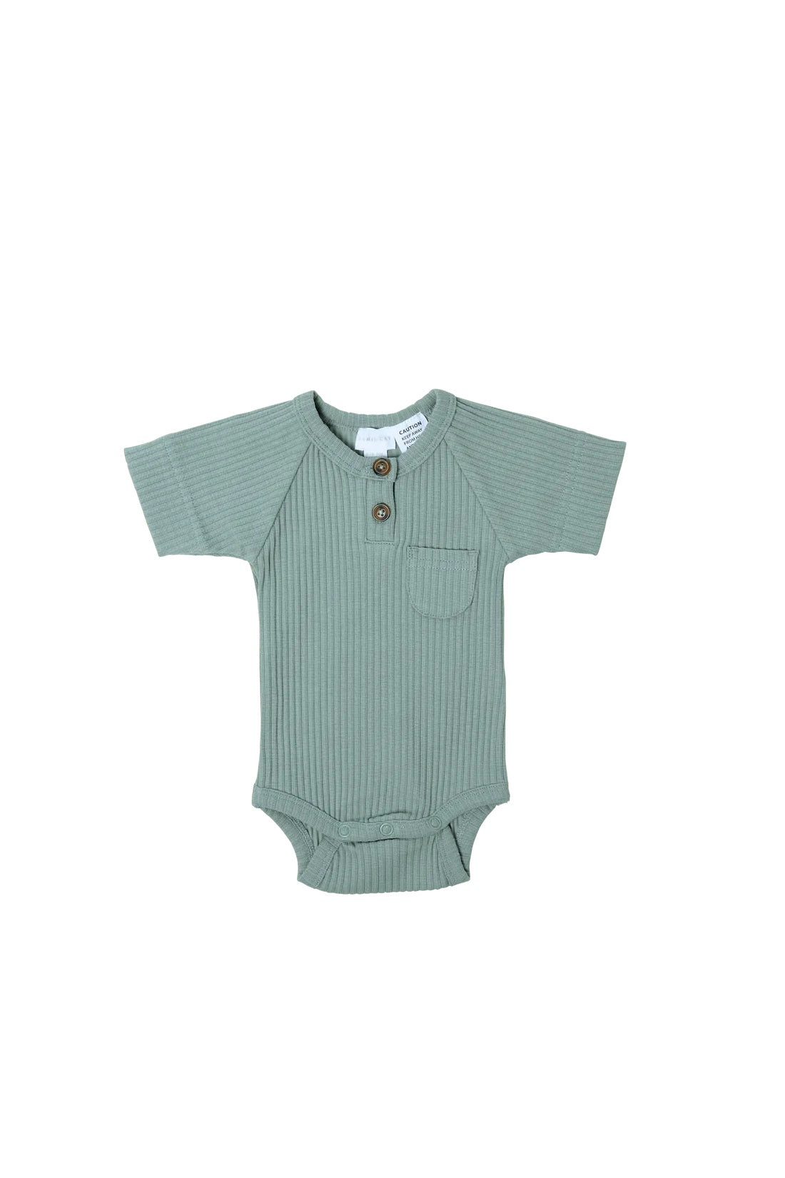 Jamie Kay Hugo Short Sleeve Bodysuit - Sky