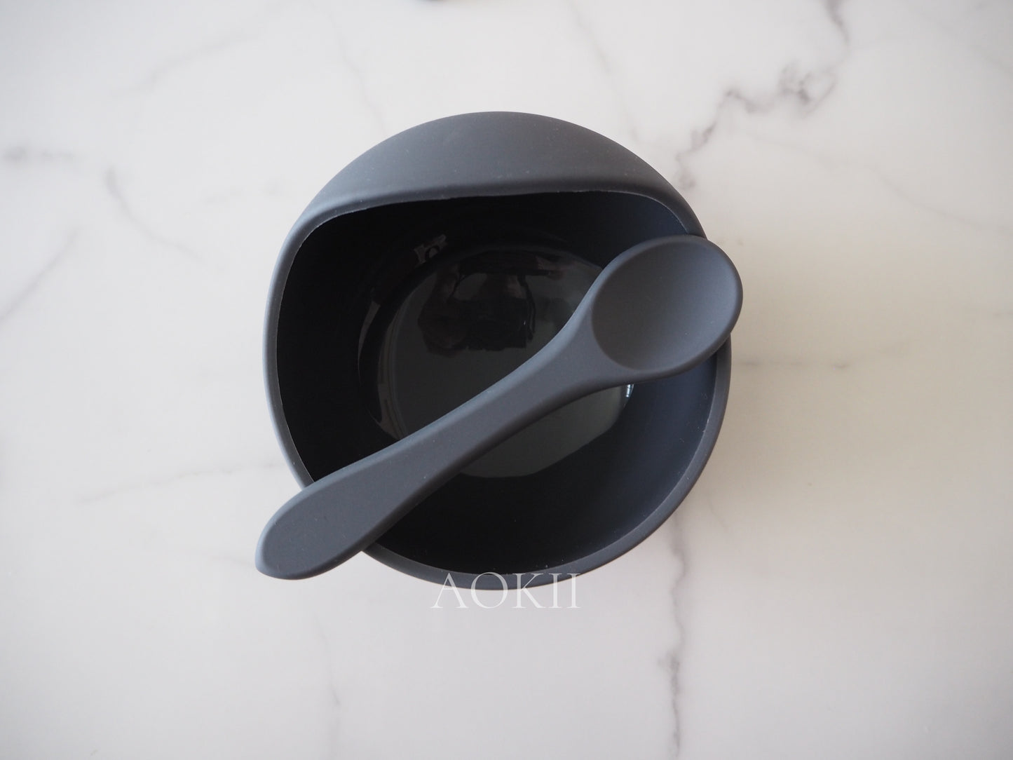 Food-grade silicone baby feeding bowl, BPA-free and PVC-free