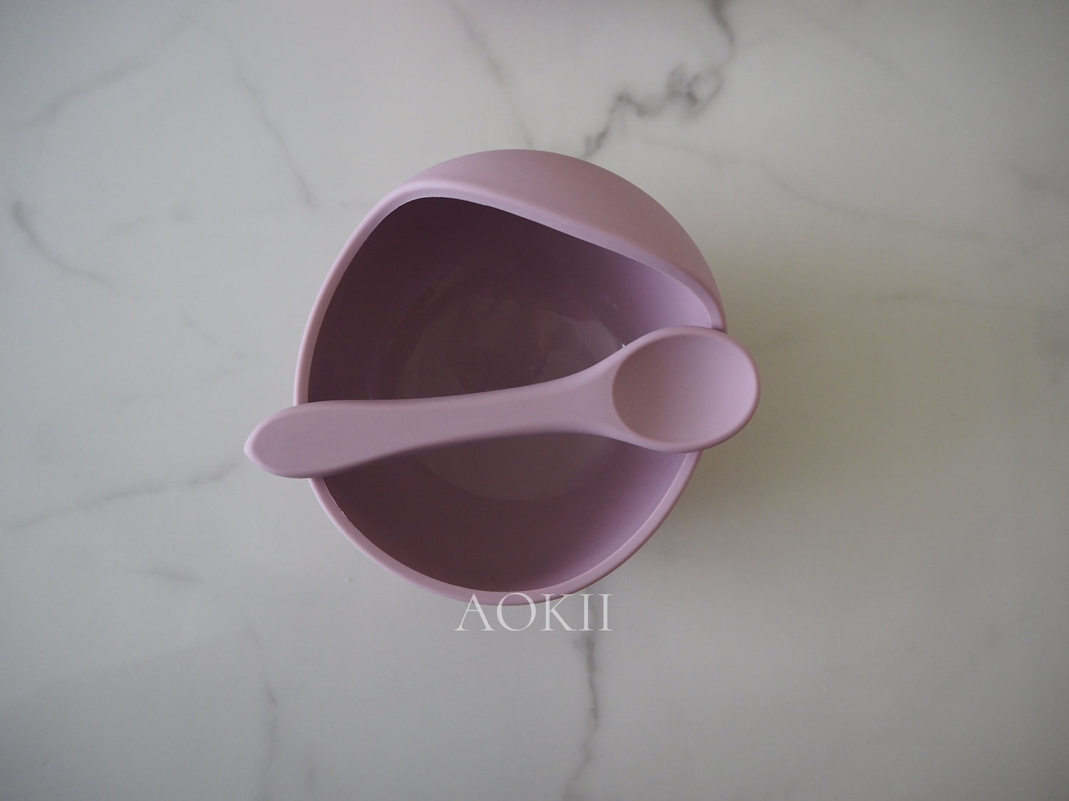 Food-grade silicone baby feeding bowl, BPA-free and PVC-free
