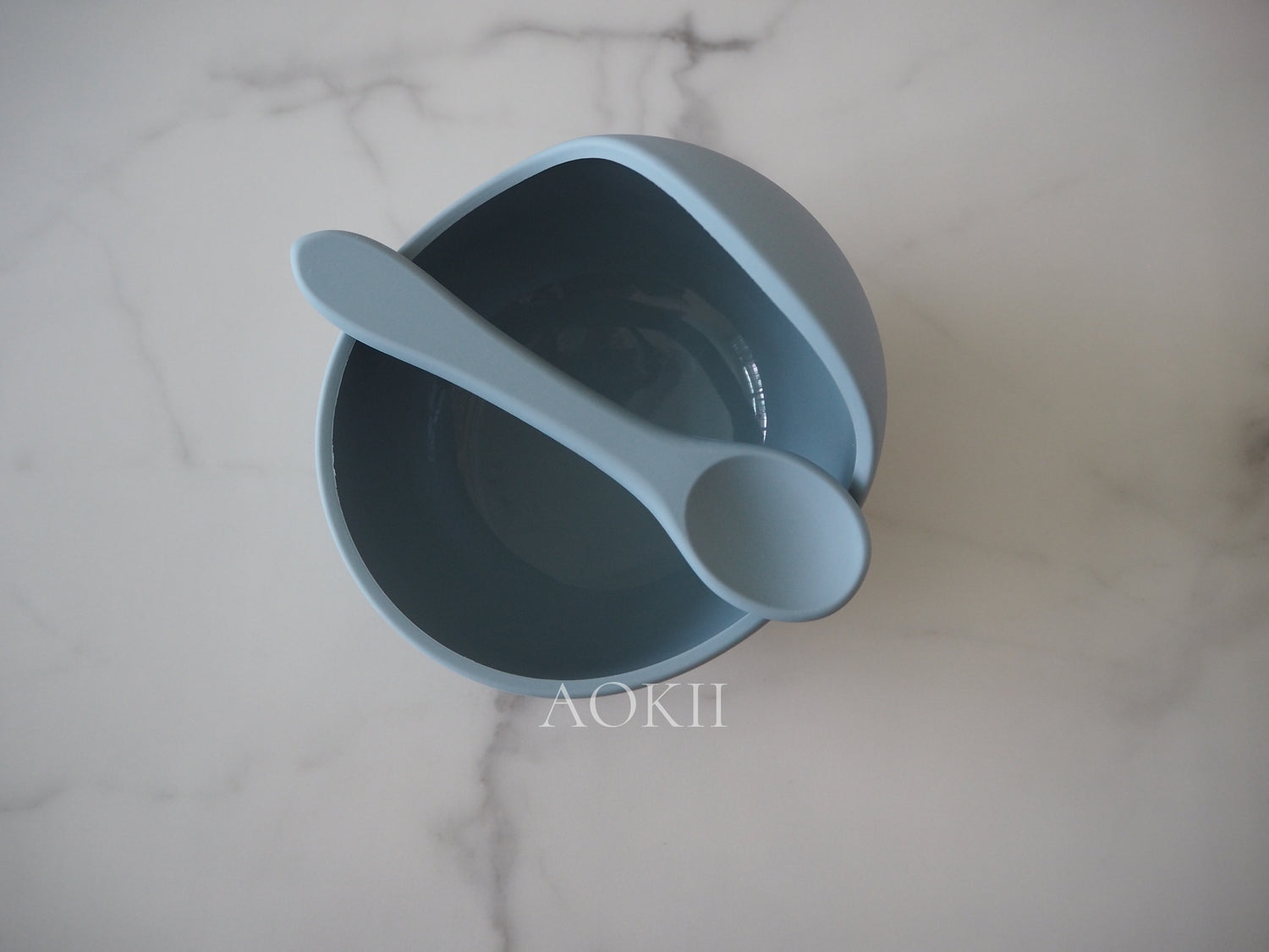 Food-grade silicone baby feeding bowl, BPA-free and PVC-free