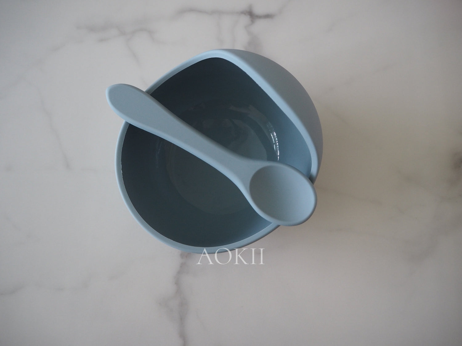 Food-grade silicone baby feeding bowl, BPA-free and PVC-free