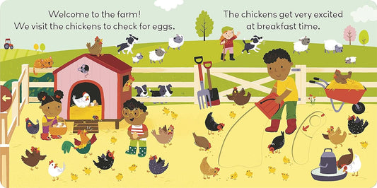 Little World: On the Farm: A push-and-pull adventure (Board Book)