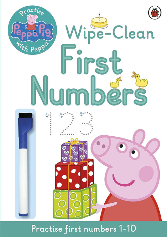 Peppa Pig: Practise with Peppa: Wipe-Clean First Numbers (Paperback)