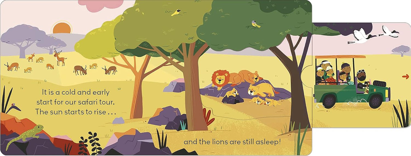 Little World: On Safari: A push-and-pull adventure (Board Book)