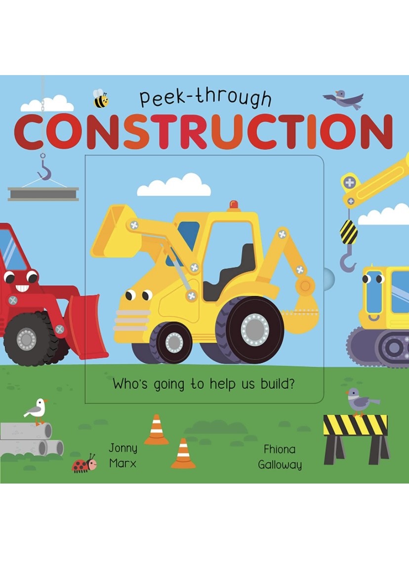 Peek-Through Construction (Board Book) Interactive Children's Books