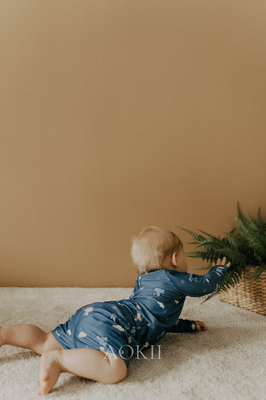Eco-friendly sustainable swimwear series for babies and children