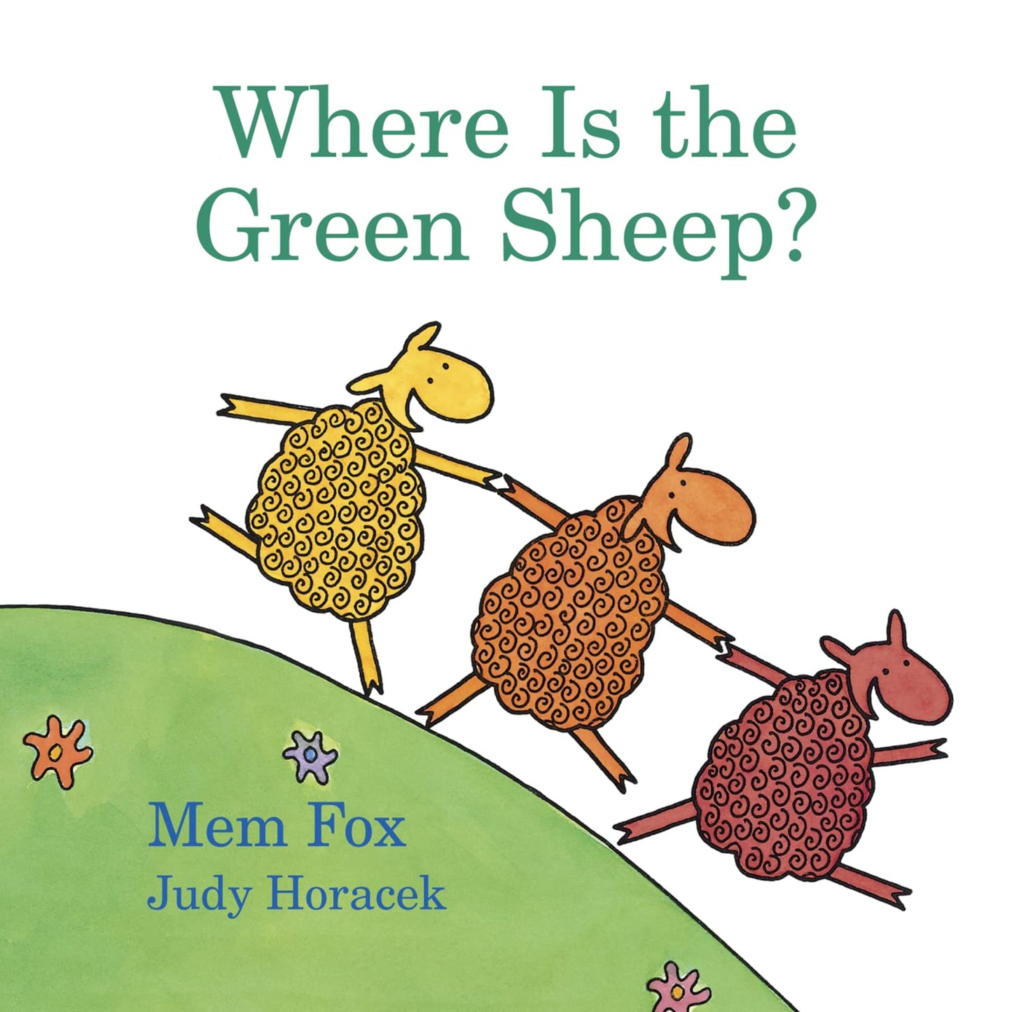 Where Is the Green Sheep? (Board Book)