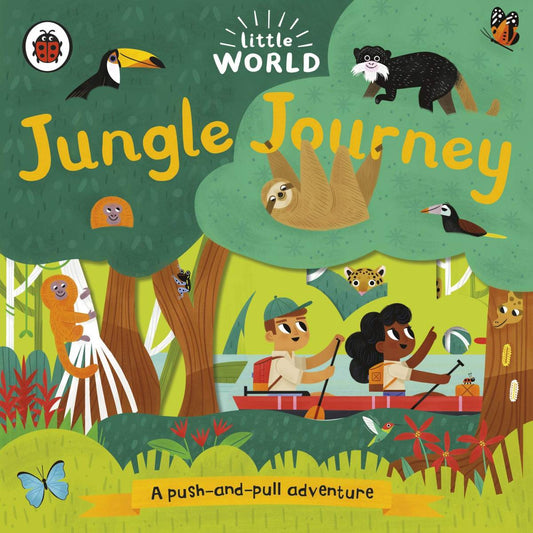 Interactive children's books with puzzles, lift-the-flap and peek-through options for an enjoyable pre-bedtime read! Little World Jungle Journey