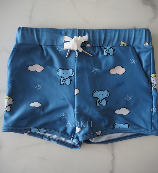 Eco-friendly sustainable swimwear series for babies and children