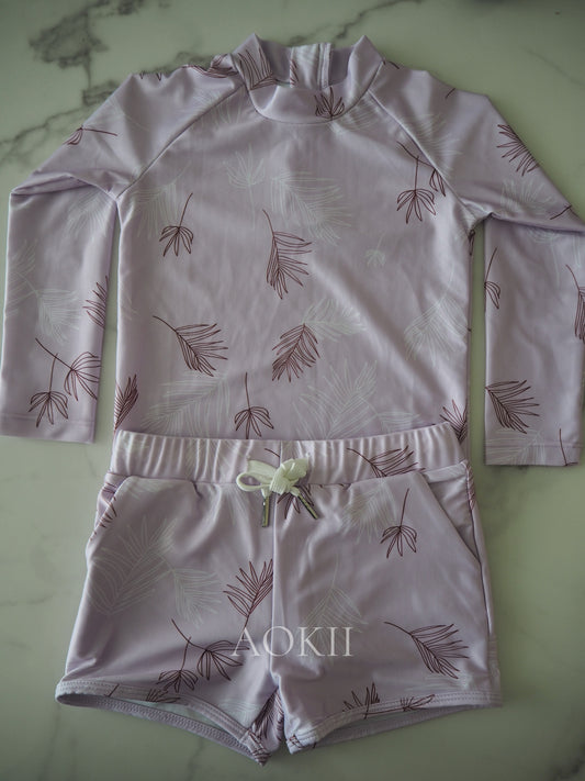 Eco-friendly sustainable swimwear series for children's birthday gift and baby shower gift ideas