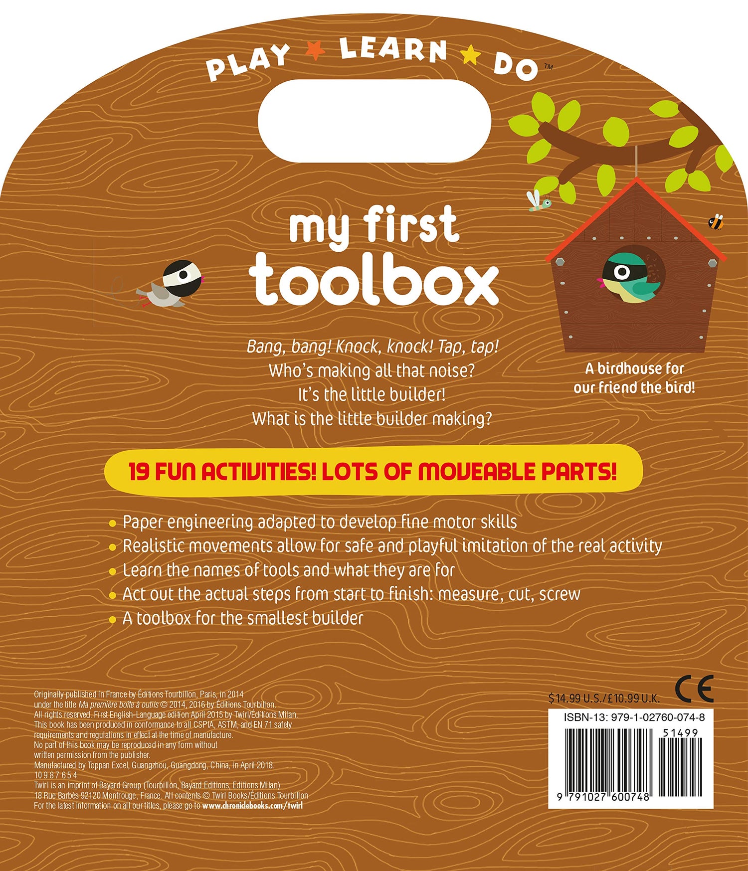 My First Toolbox: A lift-the-flap activity book