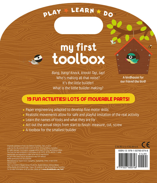 My First Toolbox: A lift-the-flap activity book